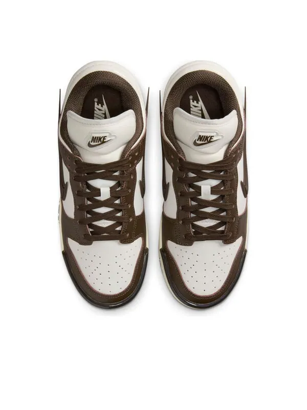 Кроссовки dunk low twist 'baroque brown' Nike — изображение 3 из 4, коричневый