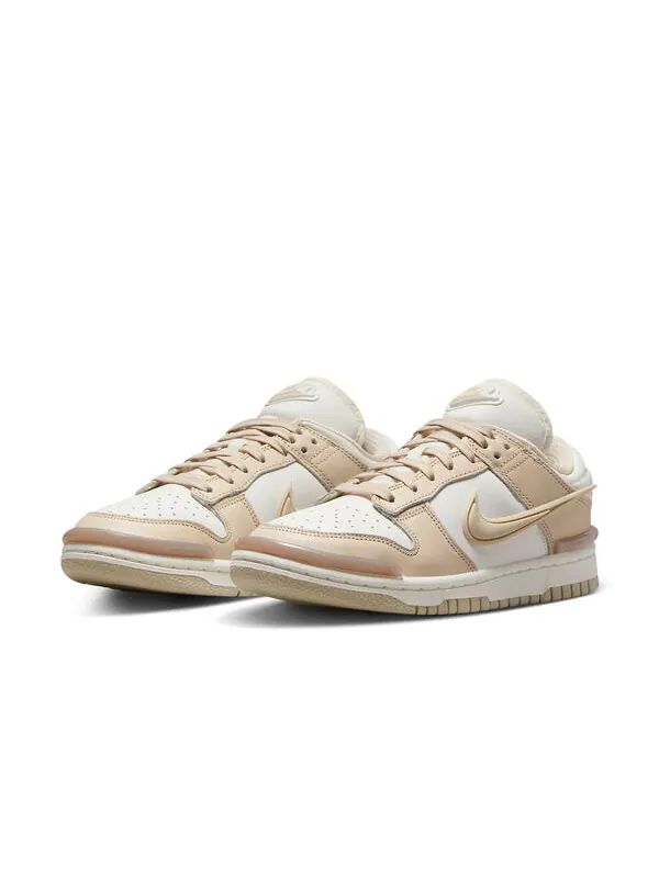 Кроссовки dunk low twist 'sanddrift' Nike — изображение 3 из 4, розовый