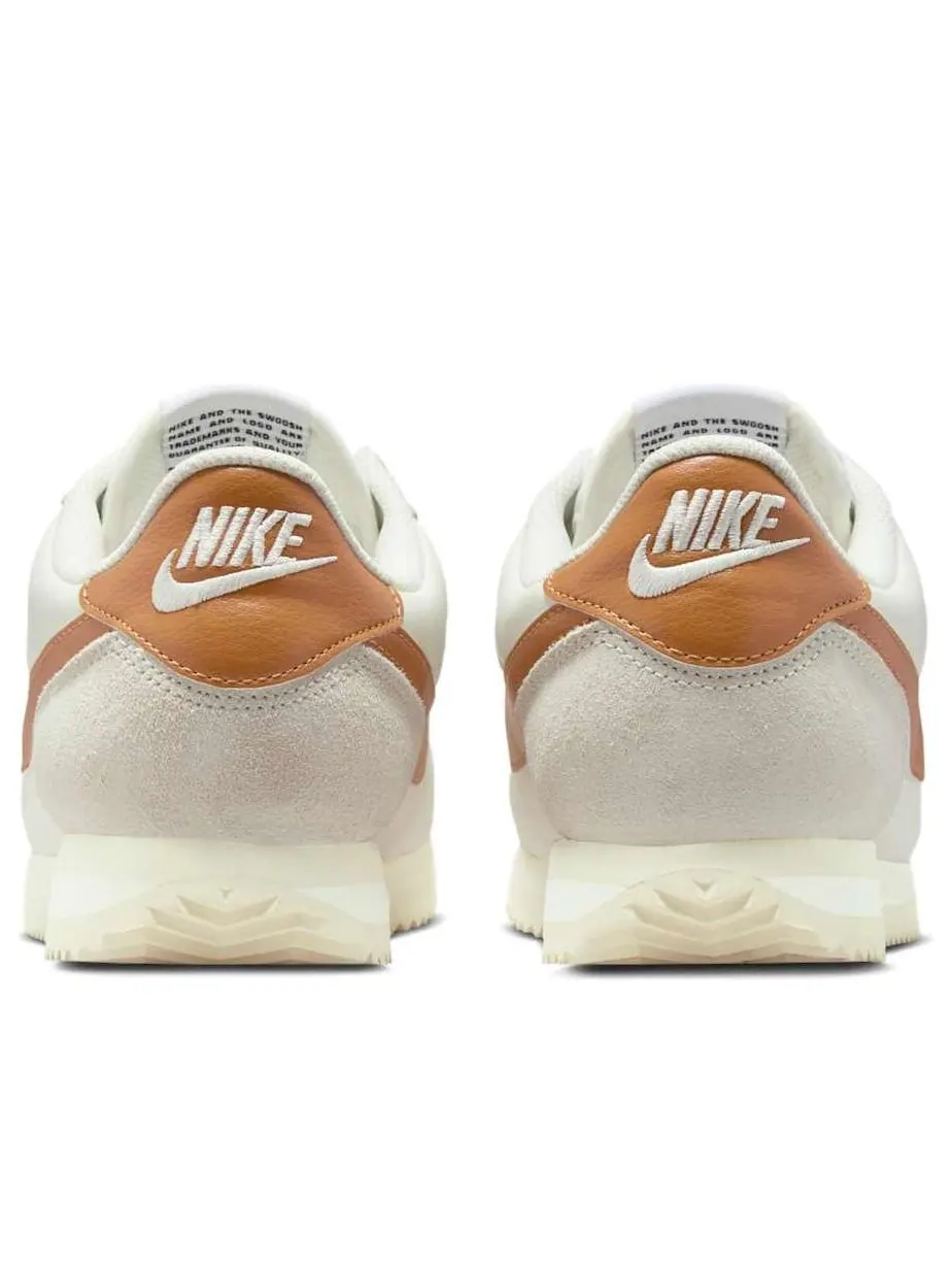 Кроссовки (WMNS) Nike Cortez Textile 'Sail Alabaster' — изображение 3 из 6, белый