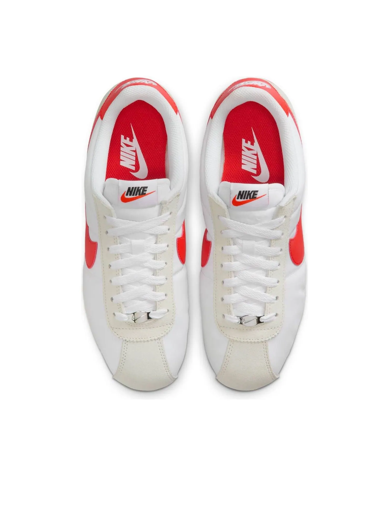 Кроссовки (WMNS) Nike Cortez Textile 'White Picante Red Sail' — изображение 2 из 6, белый