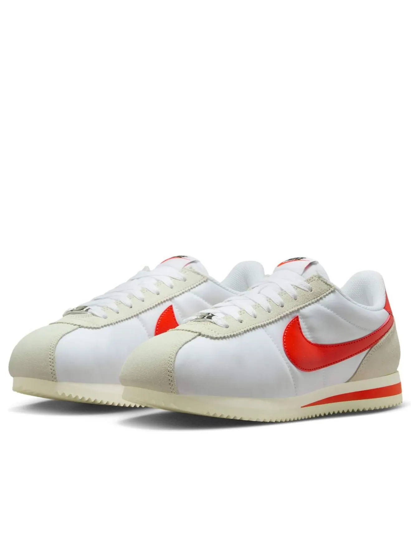Кроссовки (WMNS) Nike Cortez Textile 'White Picante Red Sail' — изображение 4 из 6, белый