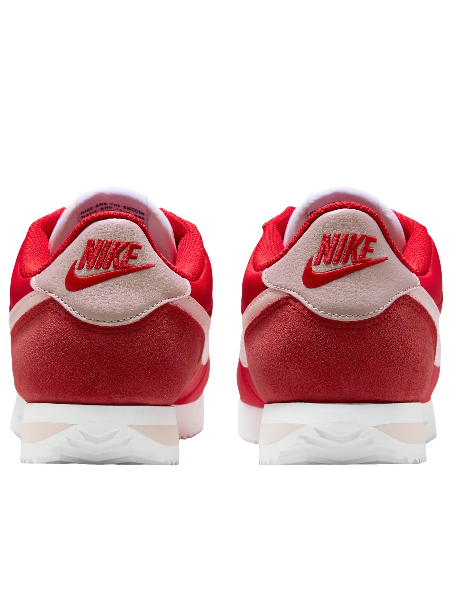 Кроссовки (WMNS) Nike Cortez Textile 'University Red White Silt Red' — изображение 3 из 6, красный