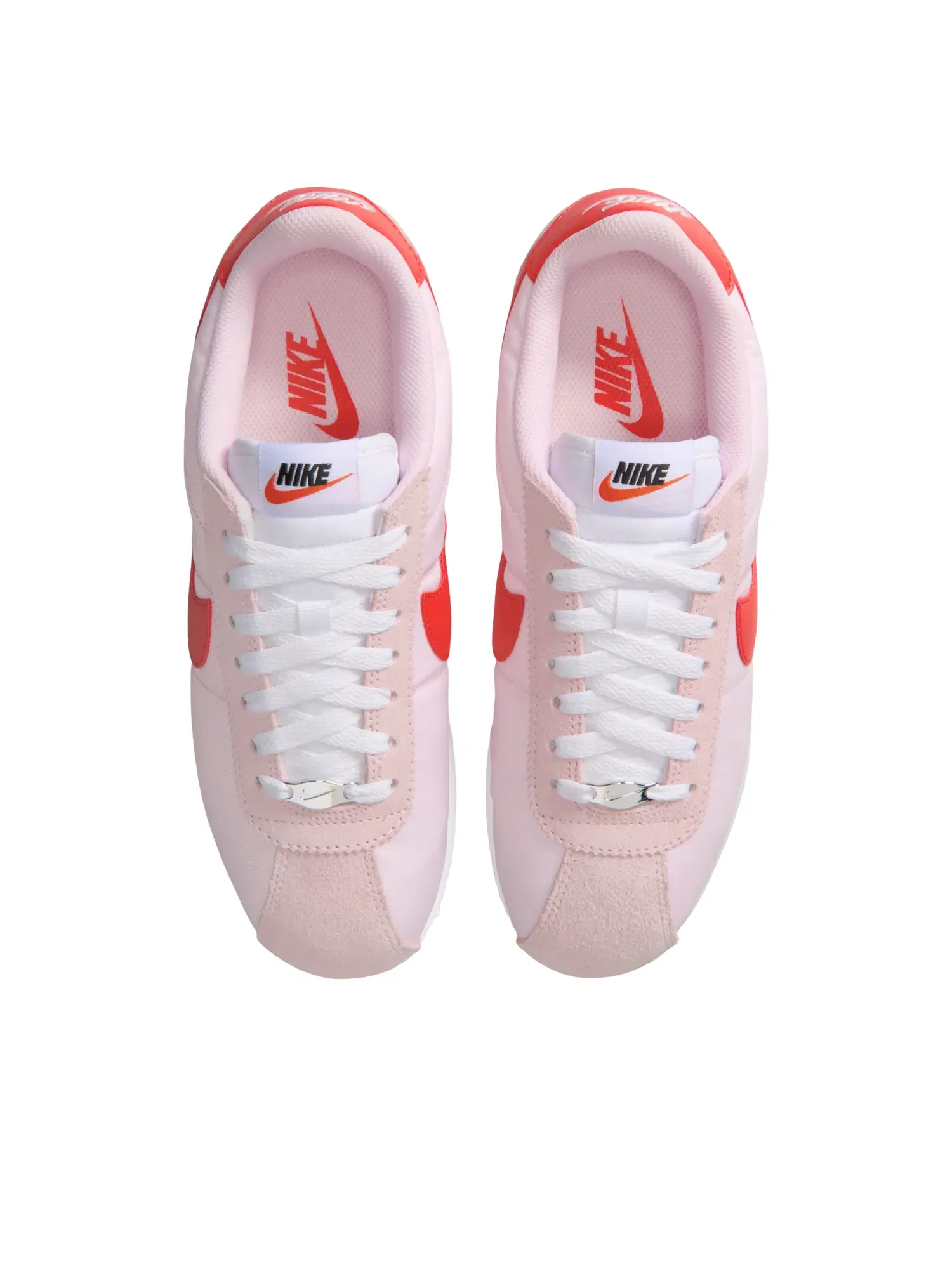 Кроссовки Nike Cortez Textile 'Pink Foam Safety Orange' DZ2795-609 — изображение 2 из 6, розовый