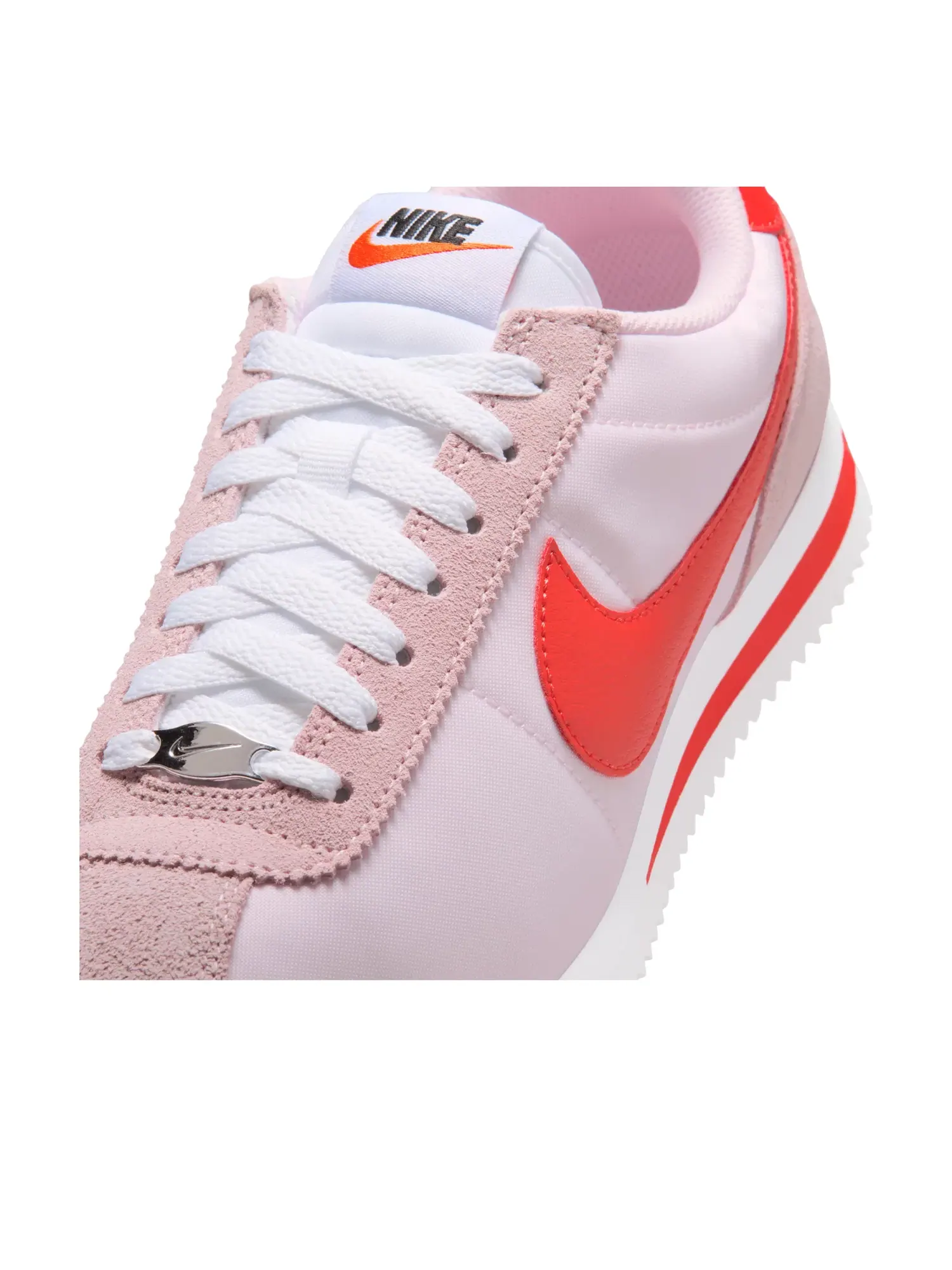 Кроссовки Nike Cortez Textile 'Pink Foam Safety Orange' DZ2795-609 — изображение 5 из 6, розовый