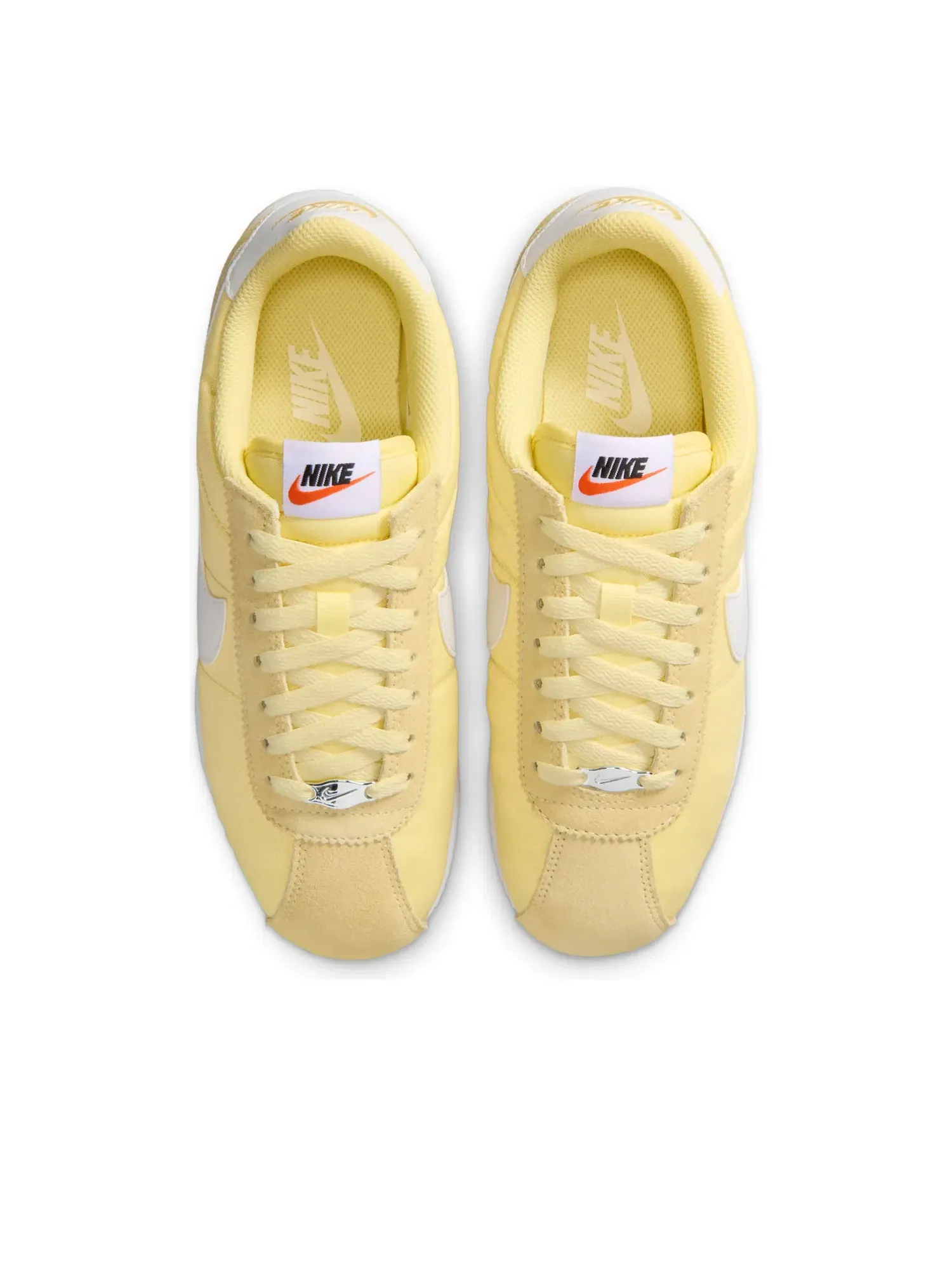 Кроссовки Nike Cortez Textile 'Soft Yellow White' DZ2795-703 — изображение 2 из 6, желтый