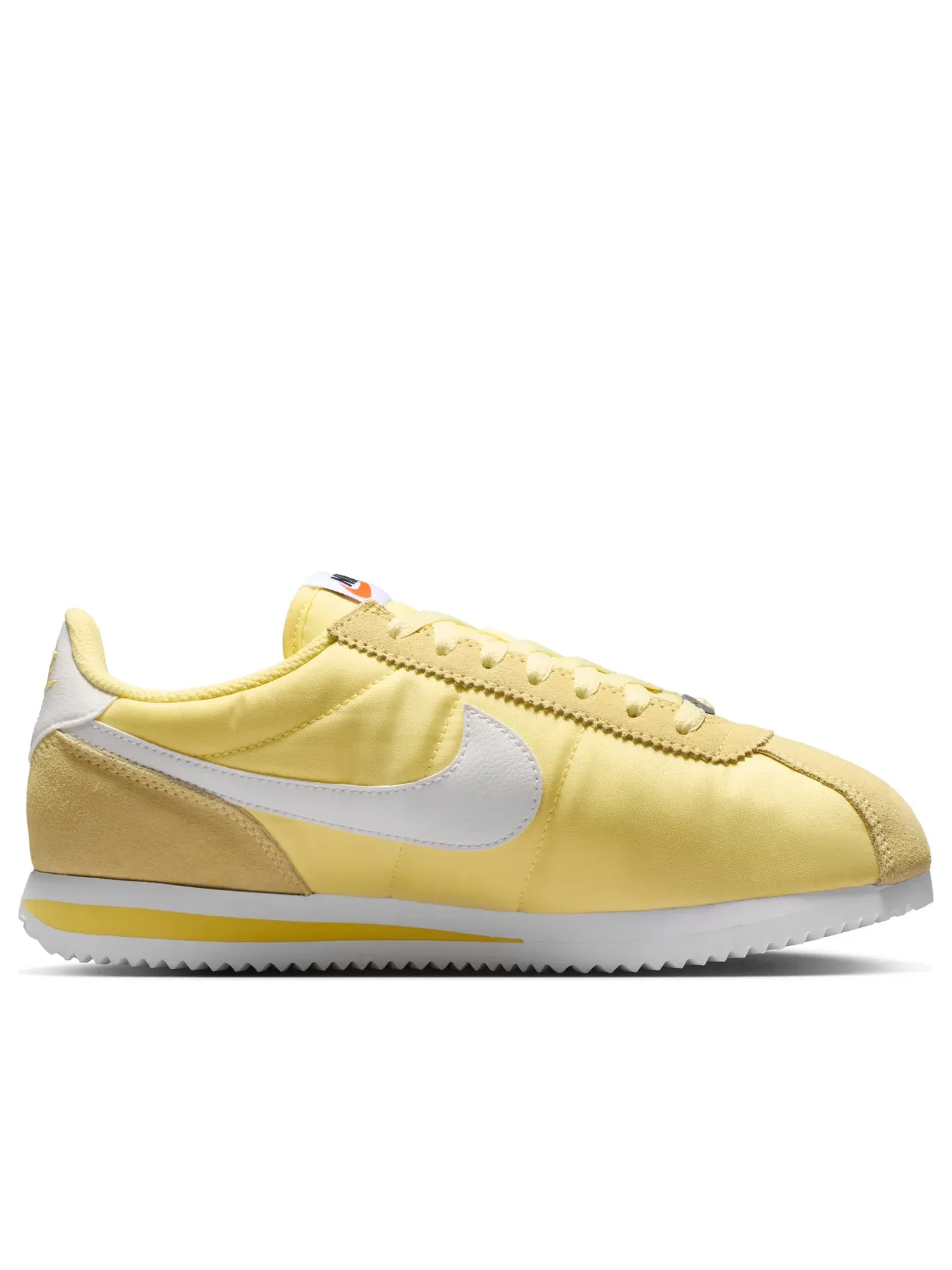 Кроссовки Nike Cortez Textile 'Soft Yellow White' DZ2795-703 — изображение 6 из 6, желтый