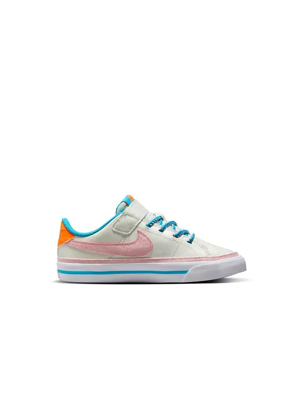 Кроссовки court legacy 'sail blue lightning' Nike — изображение 2 из 4, синий/белый/оранжевый