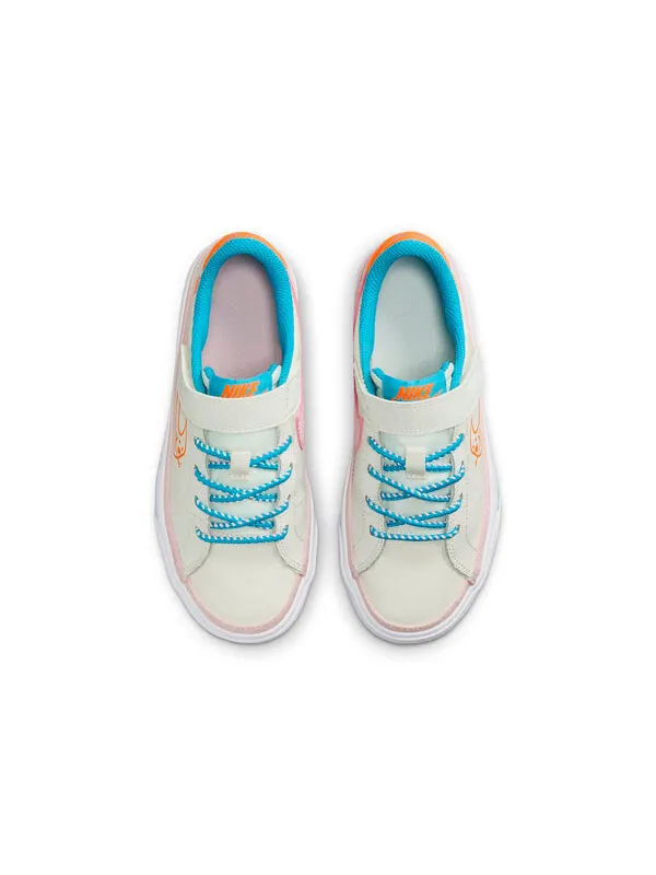 Кроссовки court legacy 'sail blue lightning' Nike — изображение 4 из 4, синий/белый/оранжевый