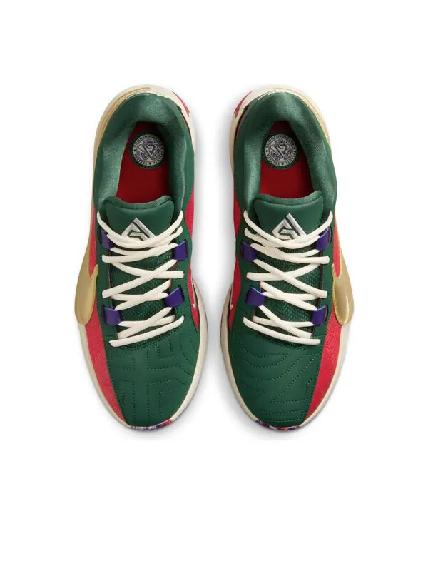 Кроссовки zoom freak 5 ep 'keep it a buck' Nike — изображение 3 из 4, красный/золотистый