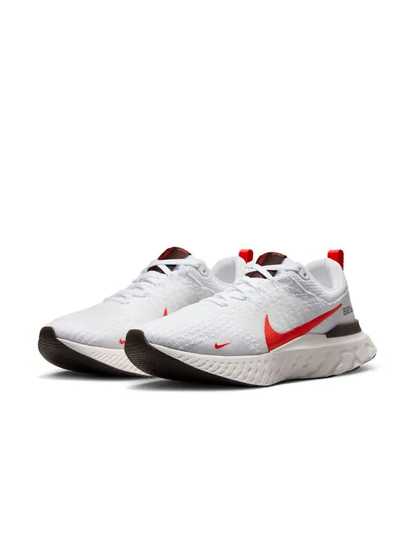 Кроссовки react infinity run flyknit 3 Nike — изображение 3 из 4, белый