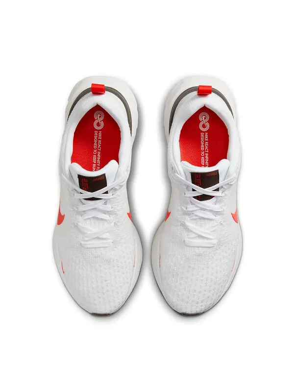Кроссовки react infinity run flyknit 3 Nike — изображение 4 из 4, белый