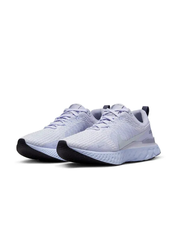 Кроссовки react infinity run flyknit 3 Nike — изображение 3 из 4, фиолетовый