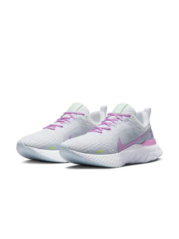 Кроссовки react infinity run flyknit 3 Nike — изображение 3 из 4, серый