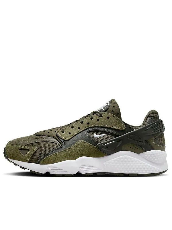 Кроссовки Air Huarache Runner Nike — изображение 1 из 4, оливковый зеленый/белый