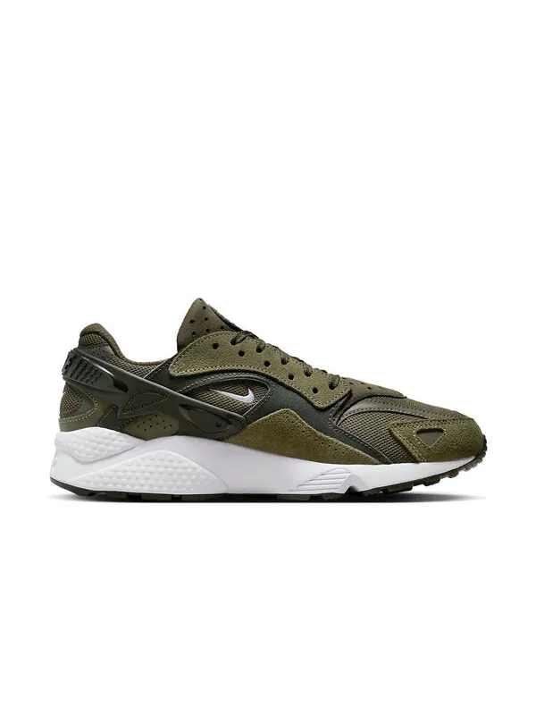 Кроссовки Air Huarache Runner Nike — изображение 2 из 4, оливковый зеленый/белый