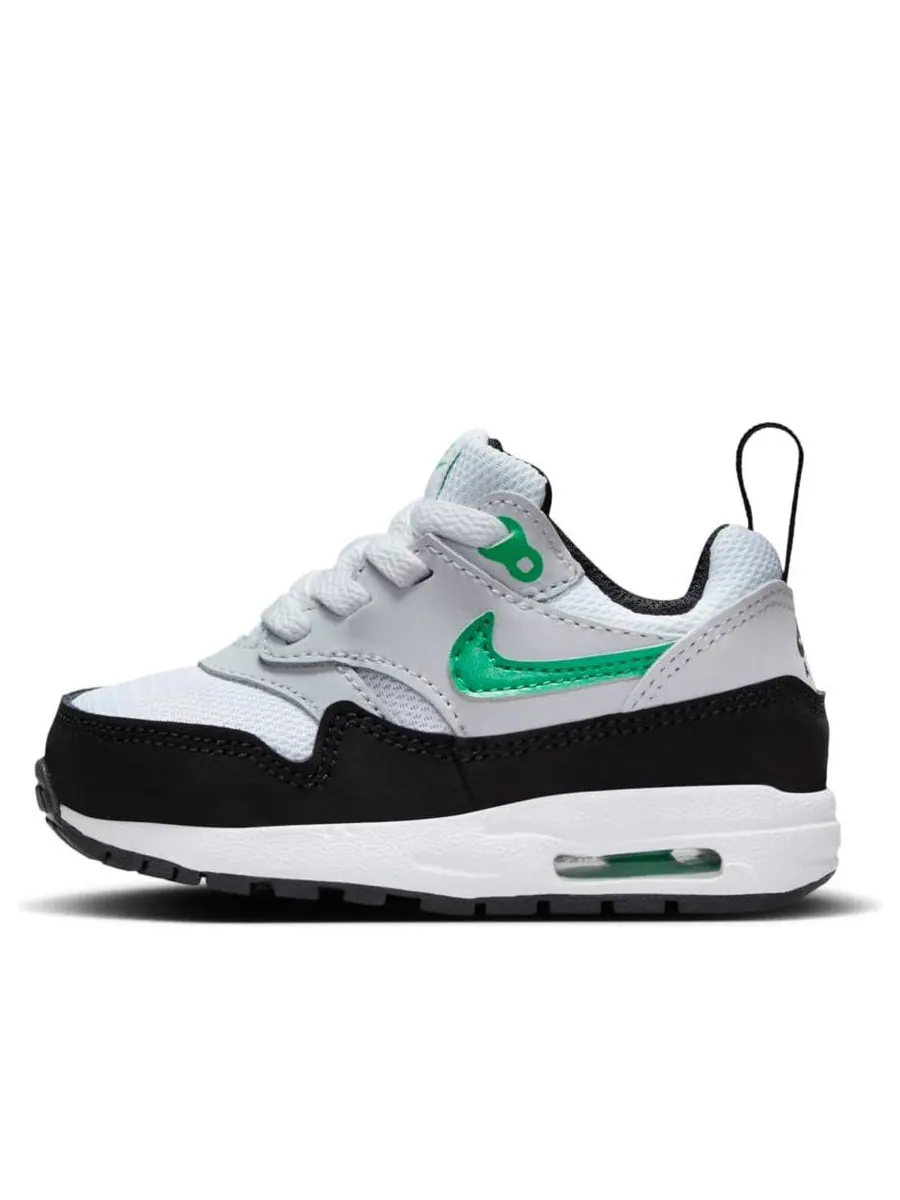 Кроссовки (TD) Nike Air Max 1 EasyOn 'Black Stadium Green' — изображение 1 из 7, серый