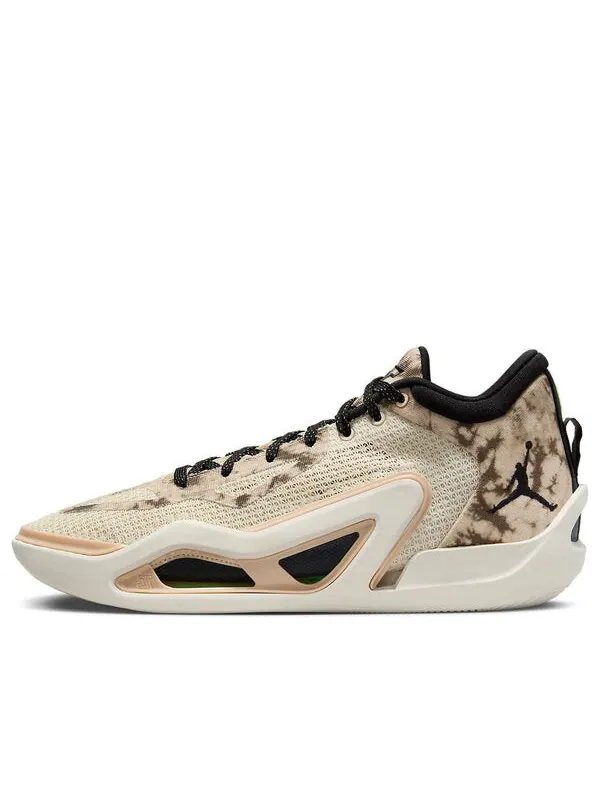 Кроссовки tatum 1 denim pf 'fossil sesame' Air Jordan — изображение 1 из 4, зеленый/черный