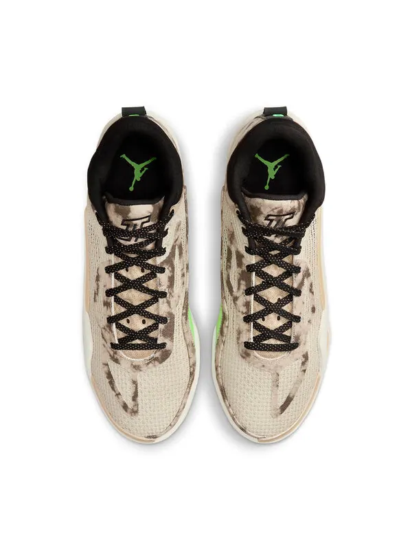 Кроссовки tatum 1 denim pf 'fossil sesame' Air Jordan — изображение 4 из 4, зеленый/черный