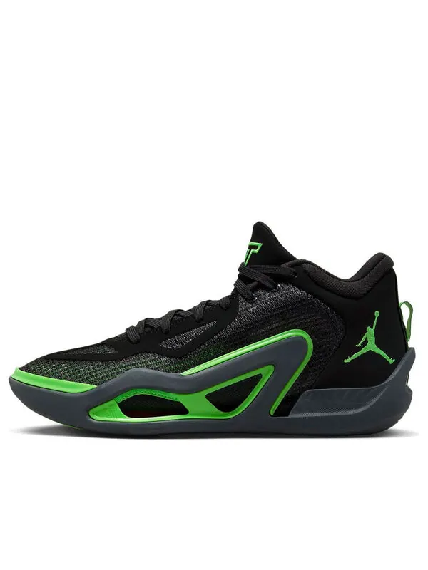 Кроссовки татум 1 Air Jordan — изображение 1 из 4, черный//зеленый