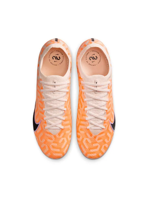 Кроссовки mercurial vapor 15 elite 'united pack - guava ice black' Nike — изображение 3 из 4, оранжевый/черный