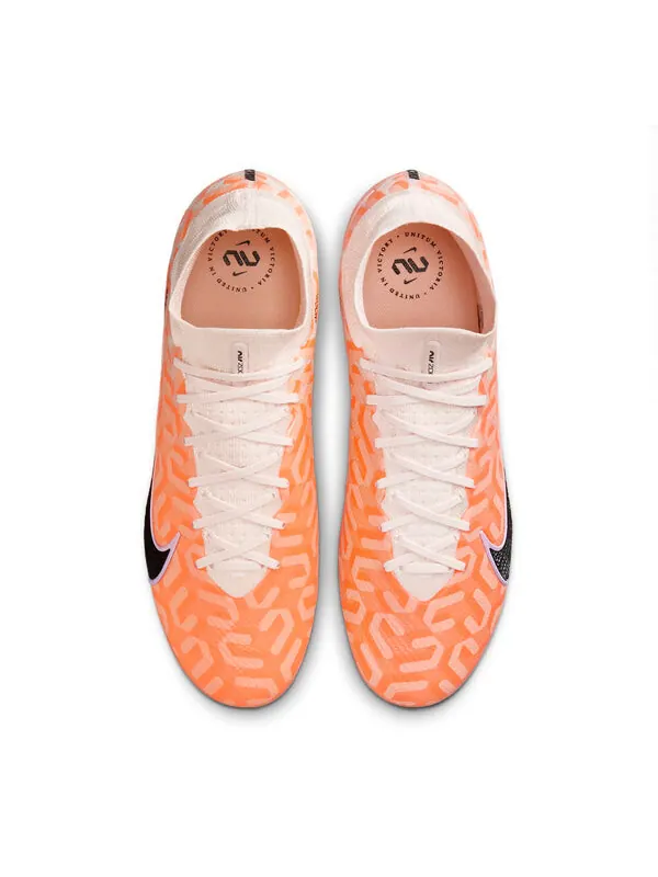 Кроссовки mercurial superfly 9 elite nu fg 'guava ice' Nike — изображение 2 из 4, оранжевый/черный