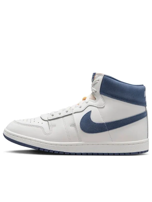 Кроссовки воздушный корабль Air Jordan — изображение 1 из 4, белый/синий