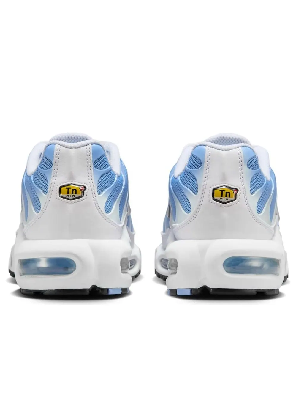 Кроссовки (WMNS) Nike Air Max Plus 'White Aluminum Metallic Silver' — изображение 3 из 6, синий