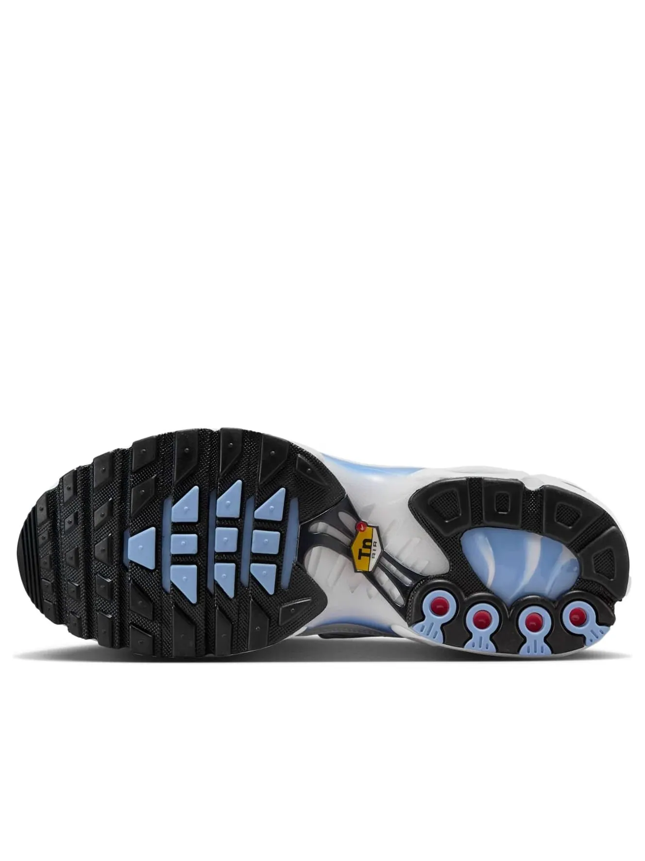 Кроссовки (WMNS) Nike Air Max Plus 'White Aluminum Metallic Silver' — изображение 5 из 6, синий