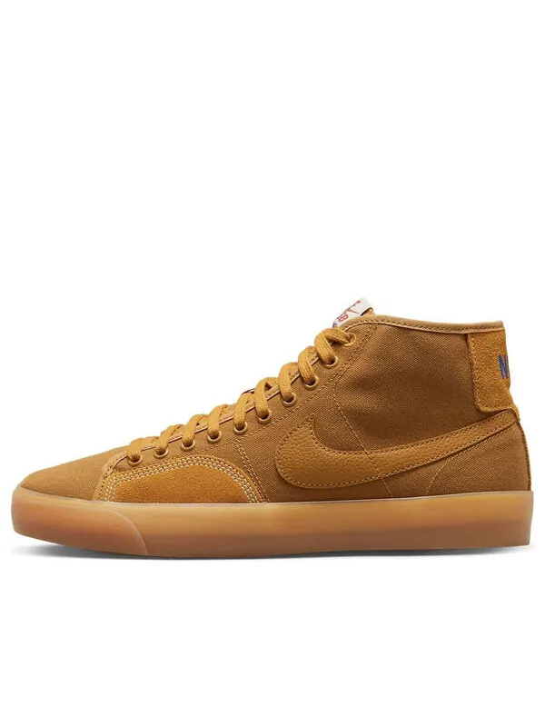 Кроссовки blazer court mid premium sb 'desert ochre gum' Nike — изображение 1 из 4, желтый