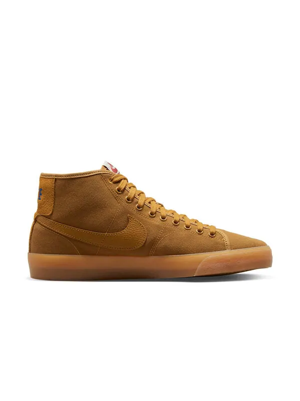 Кроссовки blazer court mid premium sb 'desert ochre gum' Nike — изображение 2 из 4, желтый