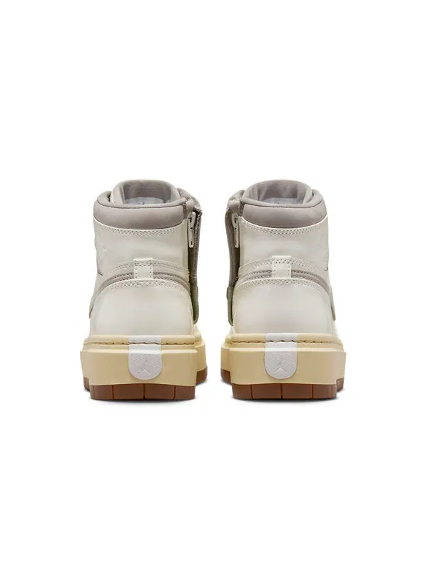 Кроссовки 1 elevate high 'sail grey gum medium brown' Air Jordan — изображение 4 из 4, серый-бледный-коричневый