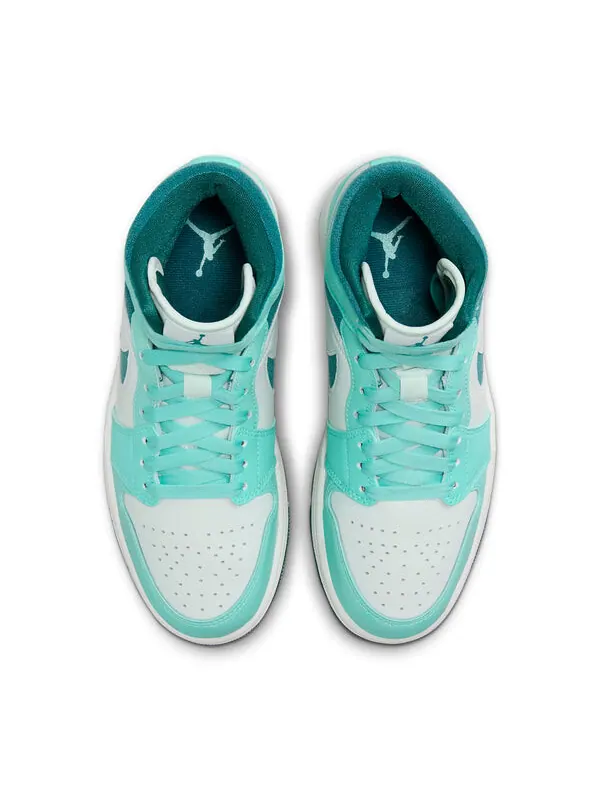 Кроссовки 1 средние Air Jordan — изображение 3 из 4, зеленый