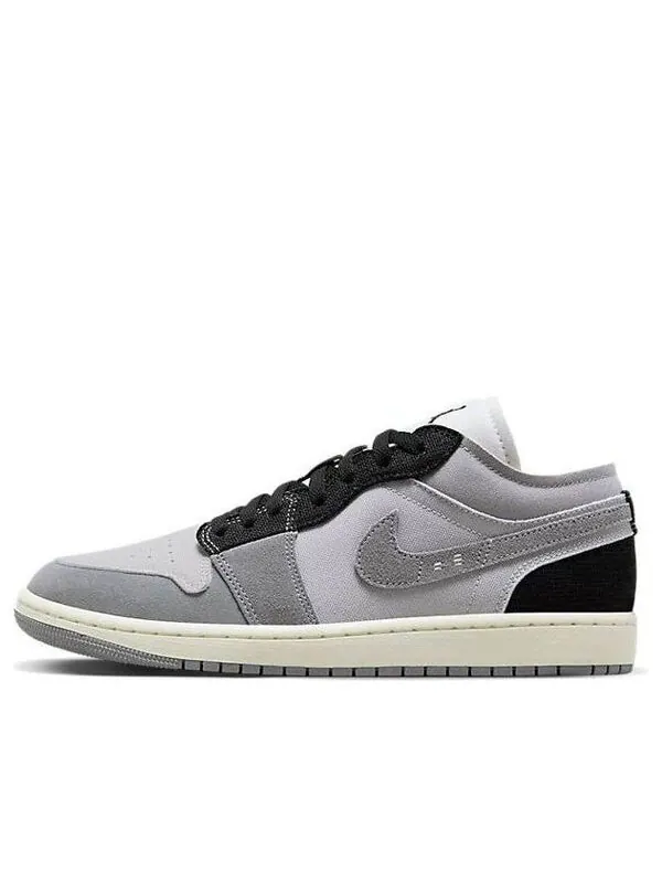 Кроссовки Air Jordan 1 Low SE Craft 'Inside Out - Cement Grey' — изображение 1 из 4, серый/черный-серый