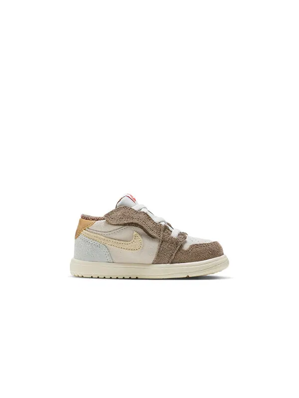 Кроссовки 1 низкие alt Air Jordan — изображение 2 из 4, коричневый/серый