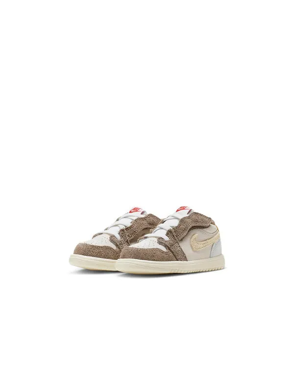 Кроссовки 1 низкие alt Air Jordan — изображение 3 из 4, коричневый/серый
