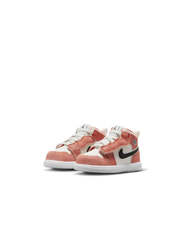Кроссовки 1 средний alt se Air Jordan — изображение 3 из 4, оранжевый//белый/черный