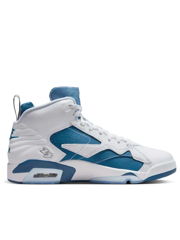 Кроссовки jumpman mvp 'industrial blue' Air Jordan — изображение 2 из 4, белый/серый/синий
