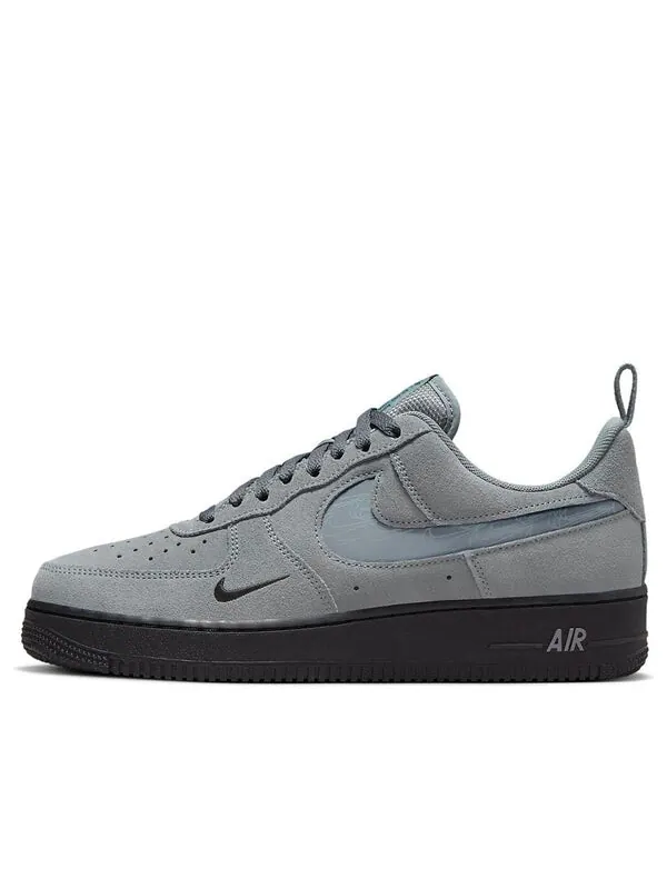 Кроссовки air force 1 низкие Nike — изображение 1 из 4, серый/черный