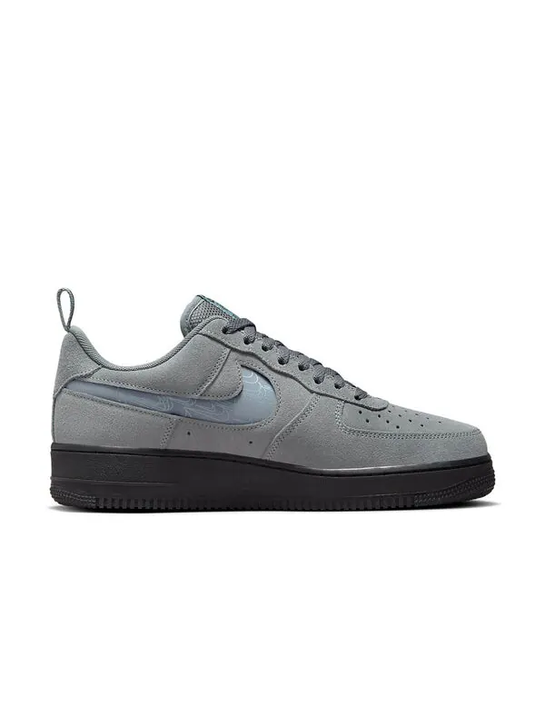 Кроссовки air force 1 низкие Nike — изображение 2 из 4, серый/черный