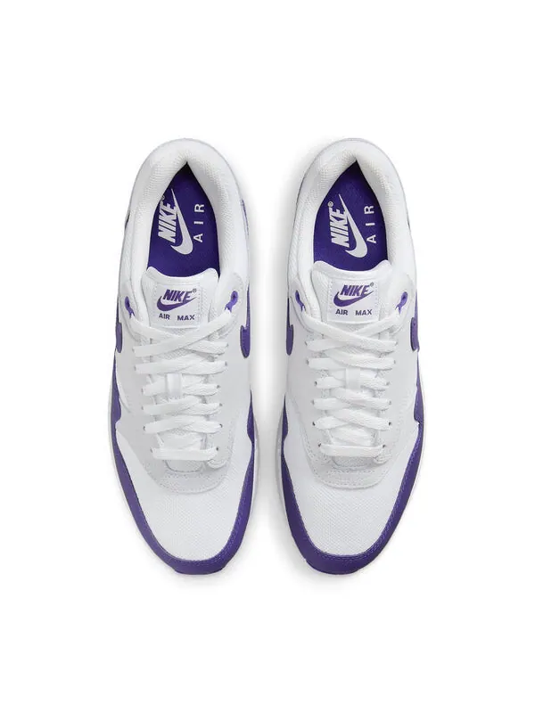 Кроссовки air max 1 sc Nike — изображение 4 из 4, белый/фиолетовый/черный