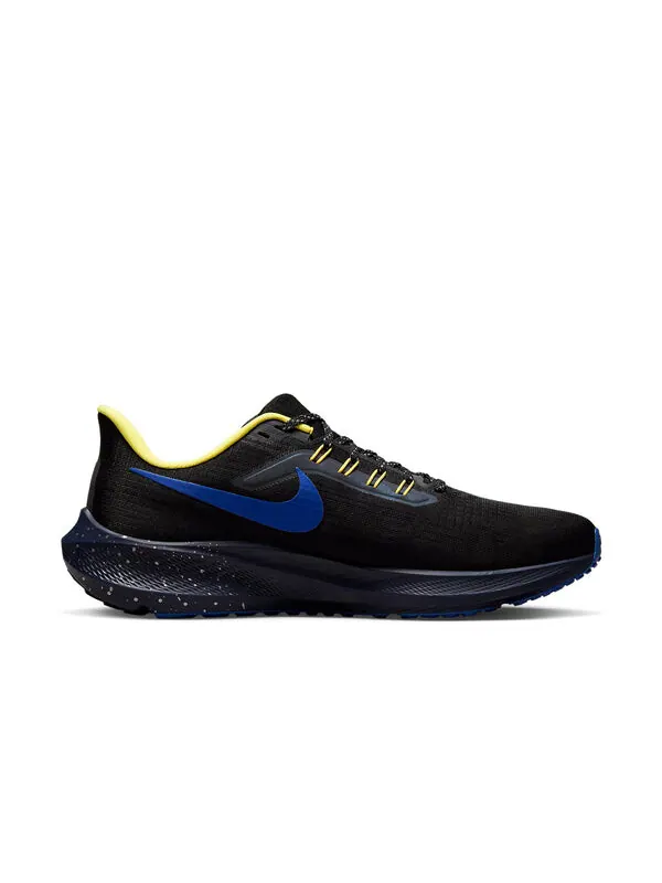 Кроссовки air zoom pegasus 39 'black hyper royal speckled' Nike — изображение 2 из 4, черный//синий