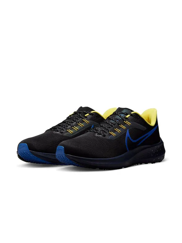 Кроссовки air zoom pegasus 39 'black hyper royal speckled' Nike — изображение 3 из 4, черный//синий