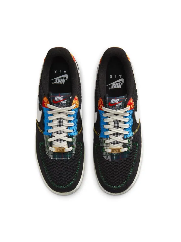 Кроссовки air force 1 low '07 lv8 'multi-material' Nike — изображение 4 из 4, черный//красный/белый