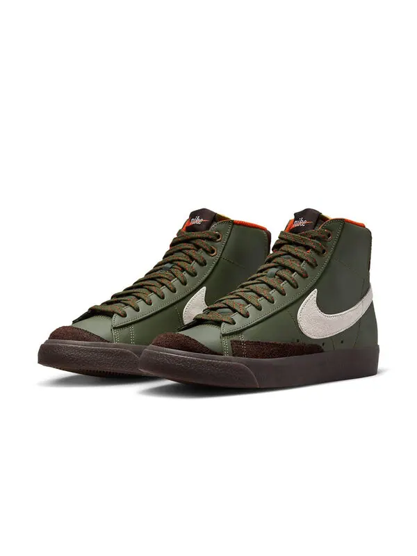 Кроссовки blazer mid '77 vintage 'army olive' Nike — изображение 3 из 4