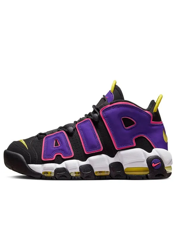 Кроссовки air more uptempo '96 'court purple' Nike — изображение 1 из 4, черный/мульти-фиолетовый