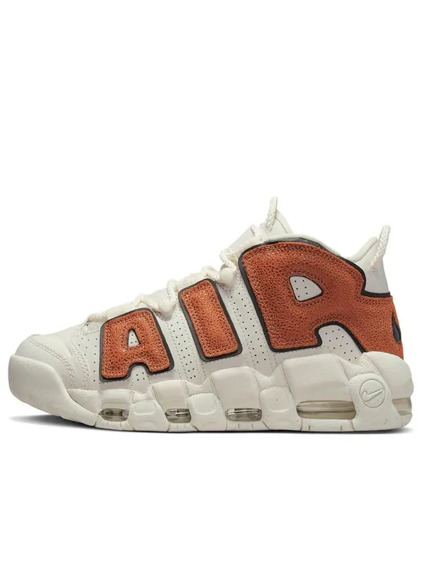 Кроссовки air more uptempo 'basketball leather' Nike — изображение 1 из 4, черный/оранжевый//темный