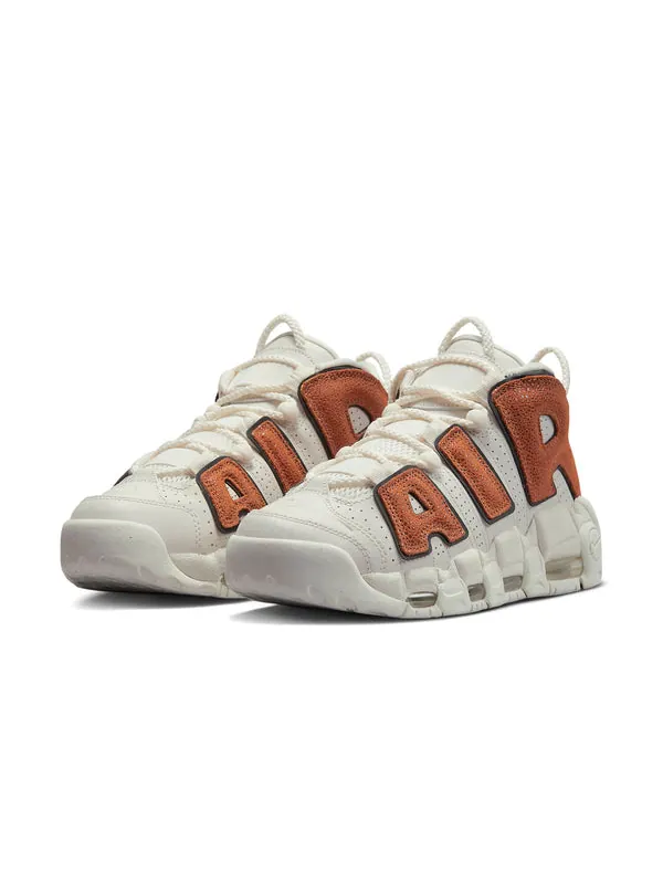 Кроссовки air more uptempo 'basketball leather' Nike — изображение 3 из 4, черный/оранжевый//темный