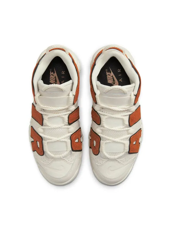 Кроссовки air more uptempo 'basketball leather' Nike — изображение 4 из 4, черный/оранжевый//темный