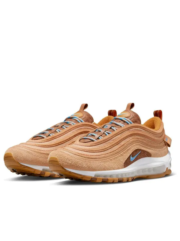 Кроссовки air max 97 se 'teddy bear parline' Nike — изображение 3 из 4, синий---белый-белый