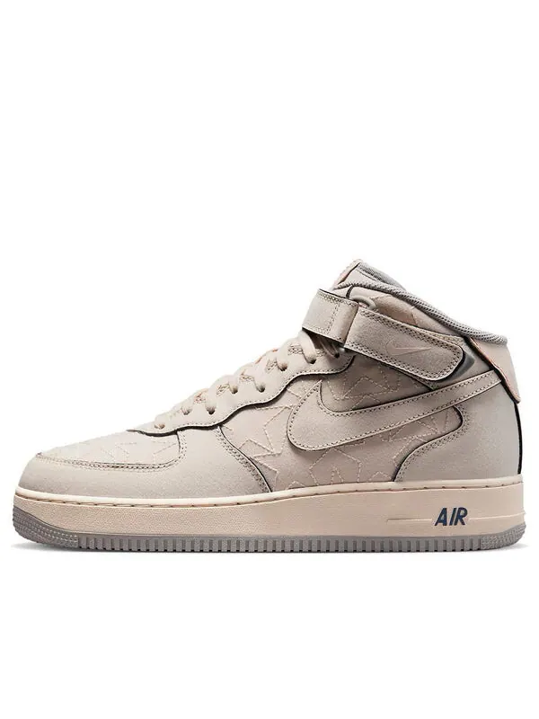 Кроссовки air force 1 mid Nike — изображение 1 из 4, бежевый